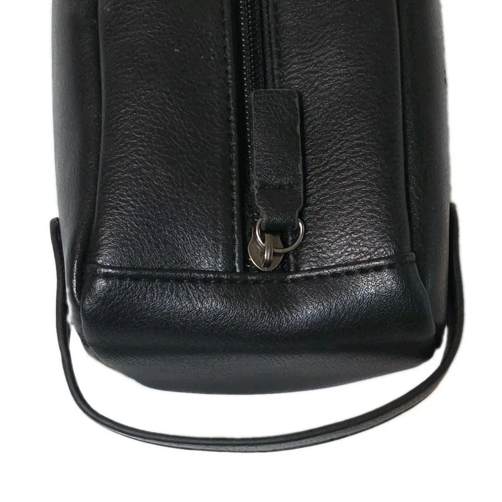Diptyque Paris Qatar Airways Cosmetic Toiletries Leather Travel Bag Clutch 6.5